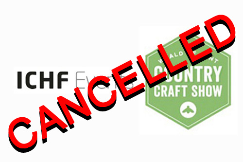 text banner stating ICHF event cancelled